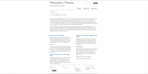 wordpress theme